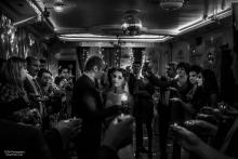 Фотосъемка свадьбы Михаила и Юлии в Круглом - свечи - церемония